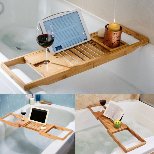 Bath Pillow And Bath Caddy Bundle By LuxeBath™ + Free Gift – LuxeBath.co