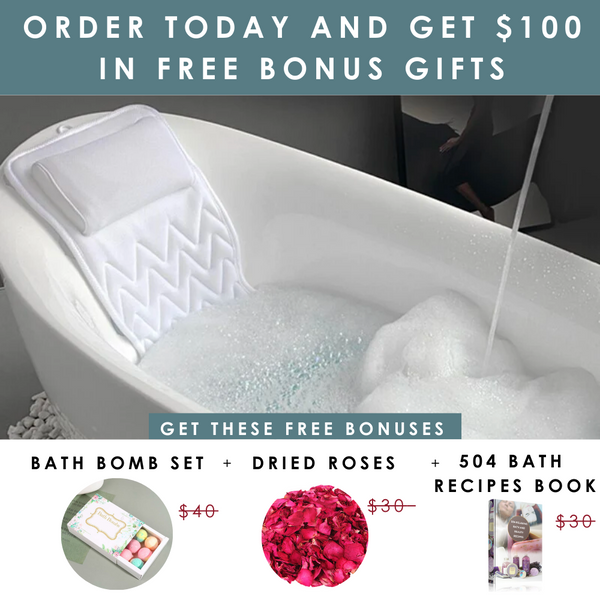 Full Body Bath Pillow By LuxeBath™ + Free Gifts