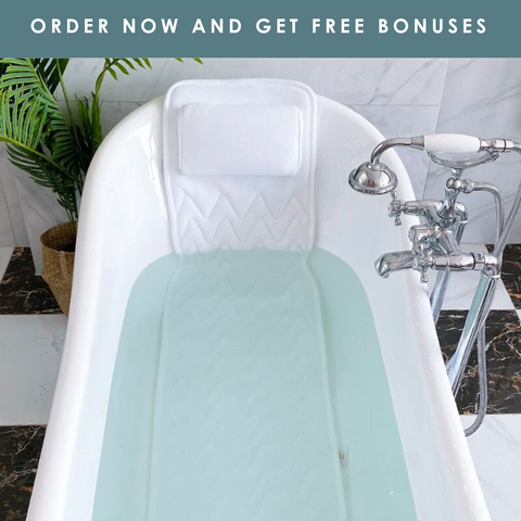 Full Body Bath Pillow By LuxeBath™ + Free Bonus