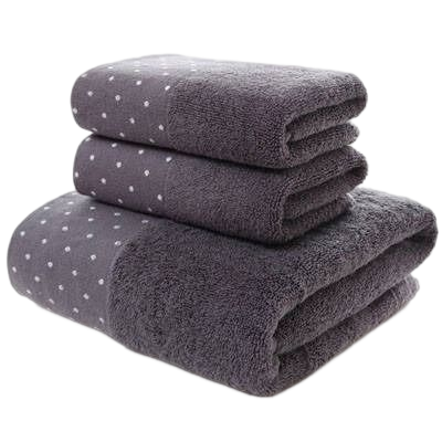 Cotton Plush Towel Set by LUXEBATH™