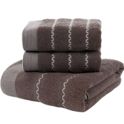 Cotton Plush Towel Set by LUXEBATH™